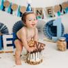 CANTLY Cookies One Cake Topper - Cookies First Birthday Party Cake Decoration Topper, Sweet Cookie Theme 1st Birthday Cake Topper, Cookie Sign Baby Shower Anniversary Party Cake Smash Photo Props view 4