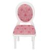1:12 Retro Dollhouse Chair, White Mini Couch, Simulation Wooden Miniature Chair Furniture, High Back Chair, Dollhouse Furniture Ornaments for Decoration Ornament view 1