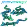 3D Printed Dragon with Surprise Egg,Surprise Dinosaur Eggs Fidget Toys for Kids, Birthdays, Halloween Christmas Decorations Gifts Indoor Outdoor for Girls Boys (Green) view 3