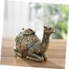 Abaodam Zinc Alloy Camel Piggy Bank for Boys and Girls Creative Cartoon Money Holder Golden Coin Bank for Saving Coins Fun Desktop Ornament for Home and Office view 3