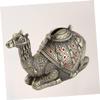 Abaodam Zinc Alloy Camel Piggy Bank for Boys and Girls Creative Cartoon Money Holder Golden Coin Bank for Saving Coins Fun Desktop Ornament for Home and Office view 4