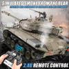 Ferthor Fun Heng Long 1/16 Scale RC Tanks,Remote Control 2.4ghz US M41A3 Walker Bulldog Tank Model,RC Tank for Adults with Sound and Light,Big Tank for Military Fans Age 14+ view 3