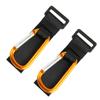 Abaodam Non-Slip Stroller Hooks 2pcs Multi-Purpose Hanger Clips Stroller Organizer Carabiner Clip view 1