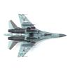 9.1 1/100 Scale Su-35 Fighter Model Airplane Aircraft Model Jet Collectibles Diecast Plane Model for Collection Gift Ornament (Size : A) view 3