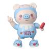 Electronic Dancing Pig Toy, Portable Dancing Pig with Cool Light, Clear Sound, Cute Kids Walking Animal Interactive Toy, Home Entertainment for Children (Blue) view 1