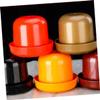 Vaguelly 4sets Thicken Dice Cups Cover Broken-Resistant Design for Ktv and Bar Games Includes Dices for Fun Dice Game view 4