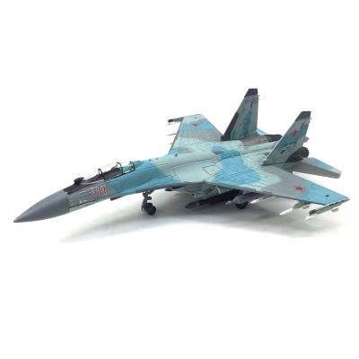 GeRRiT 9.1 1/100 Scale Su-35 Fighter Model Airplane Aircraft Model Jet Collectibles Diecast Plane Model for Collection Gift Ornament (Size : B)
