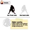 18 PCS Werewolf Cupcake Toppers for Boys Girls Baby Shower Halloween Party Decorations Wolf Birthday Party Supplies Black Glitter Wolf Cake Decorations view 2