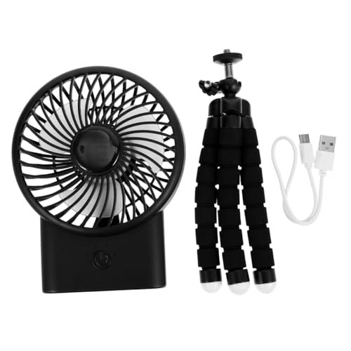 Hemoton Rechargeable Handheld Silent Fan Portable Usb Cooling Fan Clip for Stroller Lightweight and Compact Design for Home Travel and Outdoor Activities