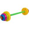 Kids Weight Set - Barbell with 8 Adjustable Plates - Kids Indoor Play Gym Toddler Workout Set - Baby Weights Toys for Age 3 and Up by Hey Play view 1