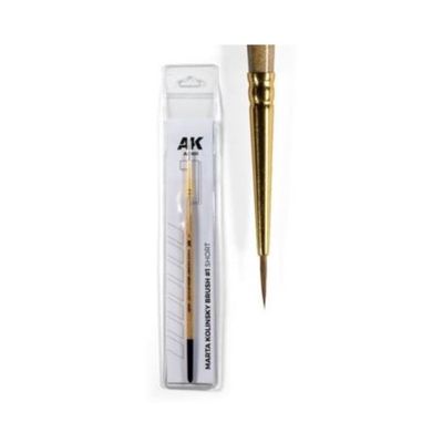 AK-Interactive Marta Kolinsky Brush #1 Short