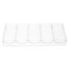 UPKOCH Transparent Acrylic Poker Chip Holder Portable Multi Storage Tray for Easy Classification Wear-Resistant Chip Case for Poker Games view 2