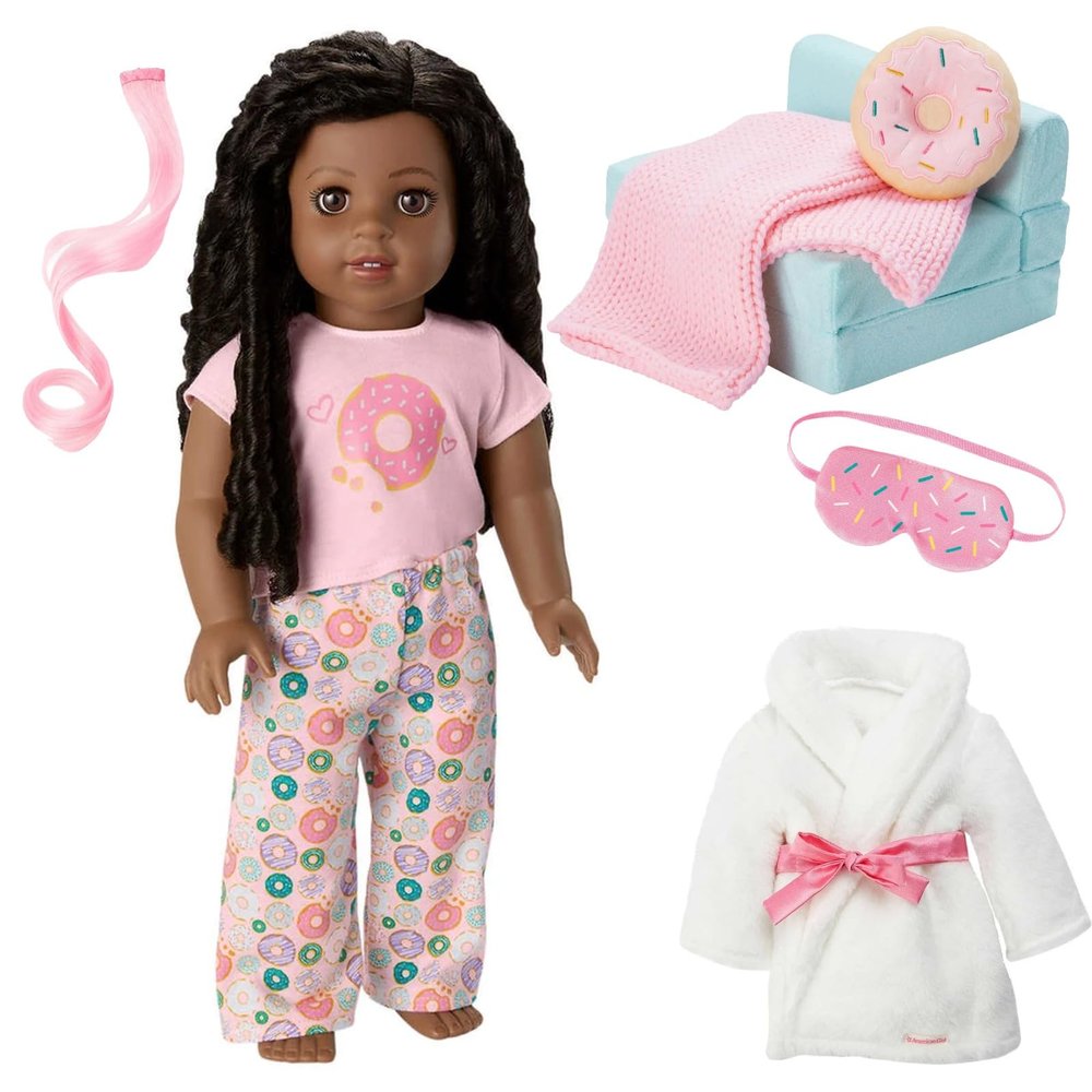 American Girl #123 18-inch Doll & Donut Dreams Pajamas Set