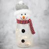 A Cheerful Giver Snowy Beanie Plush - 5" W x 10" H Glass Decor view 2