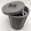 3D Printed Raccoon - Articulated Multicolor Fidget Toy Figure (Medium with Trash Can) view 3