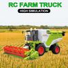 KNACKTOYZ RC Farm Tractor Toy for Kids, 2.4G Remote Control Combine Harvester Truck with Sounds, Lights & Spray, 1:24 High Simulation Toddlers Vehicle Toys, Christmas Birthday Gift for Boys Girls 3-8 view 2