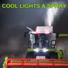 KNACKTOYZ RC Farm Tractor Toy for Kids, 2.4G Remote Control Combine Harvester Truck with Sounds, Lights & Spray, 1:24 High Simulation Toddlers Vehicle Toys, Christmas Birthday Gift for Boys Girls 3-8 view 3