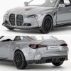RMZ City 1/36 BMW M4 CSL Model Car, Alloy Toy Car with Pullback Function, Suitable for Collecting and Decorating Model Toys, Car Gifts for Boys and Girls (Grey) view 4