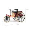 DAGIJIRD 1/12 Retro Tricycle Ornament Model Alloy Mini Tricycle Handicraft Model for Home Decoration view 4