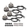 Quiet Drone Brushless Motor, Efficient Performance Aluminum Alloy Brushless Motor for Mark4 FPV Drones (1115KV view 1