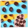 HOOTNEE 20pcs Lifelike Coffee Bean Simulation Models Realistic DIY Craft Accessories for Phone Case Decoration Hair Clip Embellishments and Event Styling view 4
