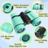 ESSENSON Binoculars for Kids Toys Gifts for Age 3-12 Years Old Boys Girls Kids Telescope Outdoor Toys for Sports and Outside Play Hiking, Bird Watching, Travel, Camping, Birthday Presents (Mint Green) view 2