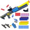 AGM MASTECH Toy Gun Models Foam Blasters (28-Inch) Soft Bullet Shotgun, Empty Shell Ejecting Design, Perfect for Indoor and Outdoor Play. with 15 Shells 64 Soft Darts 2 Ammunition Racks. view 1