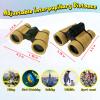 ESSENSON Binoculars for Kids Toys Gifts for Age 3-12 Years Old Boys Girls Kids Telescope Outdoor Toys for Sports and Outside Play Hiking, Bird Watching, Travel, Camping, Birthday Presents (Desert) view 3
