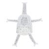 Bath Seat Support Net, Non Slip Bath Seat Net Baby Bath Mesh Mat with Soft Sponge for Infant (Star) view 1