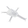 Bath Seat Support Net, Non Slip Bath Seat Net Baby Bath Mesh Mat with Soft Sponge for Infant (Star) view 2
