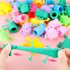 80 PCS Finger Puppets Toys Cute Monster Finger Puppets Soft Rubber Stretchy Fidget Doll Toys for Role Playing Birthday Kids Party Favors, 14 Random Styles view 3