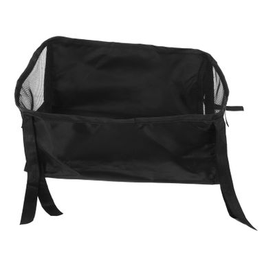 Stroller Bottom Basket Trend Bags Buggy Accessories Caddy Duffle Bag for Travel Booster Pouches Stroller Wagon Stroller Bottom Storage Basket Black Oxford Cloth