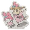 Crayon Shin-chan x Sanrio Characters [Sticker] Die Cut Sticker Mini / 3 view 1