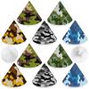 Timgle 10 Pcs Coral Velvet Pee Covers Baby Boy, Strong Water Absorption Pee Shield for Baby Boy, Reusable Diaper Changing Accessory for Boys Newborn Gift(Camouflage) view 1