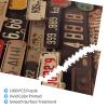 1000 Piece Jigsaw Puzzle for Adults Personalized Picture Puzzle Old License Plate Customized Wooden Puzzle for Family, Birthday, Wedding, Game Nights Gifts, 19.7"x29.5" view 3