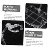 KONTONTY Action Figure Display Stand Doll Model Support Plastic Model Display Rack Desktop Holder view 3