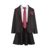 AwwwCos The Musical Grey School Uniform Cosplay Costume Dress Outfit Halloween Carnival Suit 160 view 1
