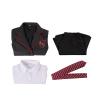 AwwwCos The Musical Grey School Uniform Cosplay Costume Dress Outfit Halloween Carnival Suit 160 view 2