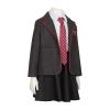 AwwwCos The Musical Grey School Uniform Cosplay Costume Dress Outfit Halloween Carnival Suit 160 view 4