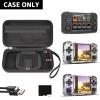 GWCASE Case Compatible with RG35XX H Retro Game Console, Handheld Emulator Gaming Player Storage Organizer for Anbernic for rg35xx h/for RG28XX Retroid Pocket Consoles, TF Card& Cable(Box Only) (Black) view 2