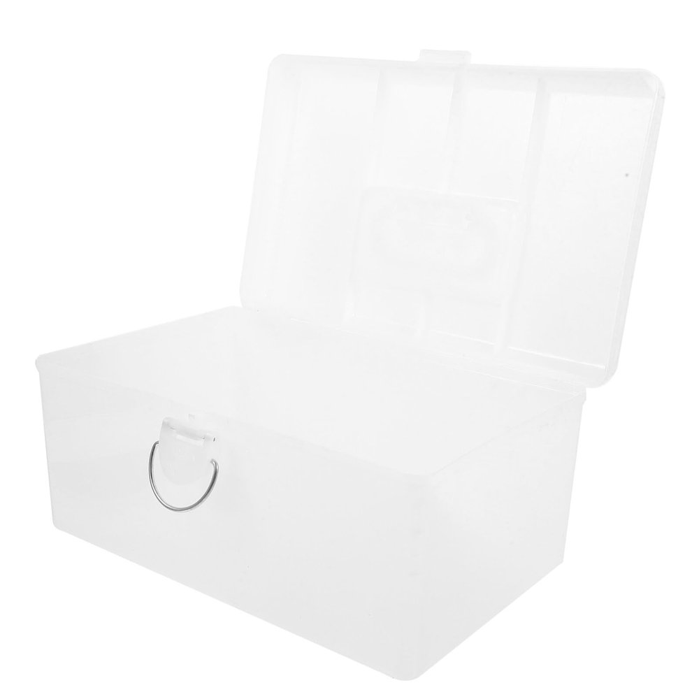 Alipis Portable Mahjong Storage Box Handle Capacity Mahjong Organizer for Home Use for and Game Enjoyment