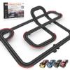 Slot Car Racing Track for Kids 1:43 Electric Powered 40Ft Big Race Tracks Set with 4 Cars and 2 Hand Controllers, Gift Toys for Boys Girls Children 6,7,8,9,10 Years Old view 1