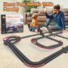Slot Car Racing Track for Kids 1:43 Electric Powered 40Ft Big Race Tracks Set with 4 Cars and 2 Hand Controllers, Gift Toys for Boys Girls Children 6,7,8,9,10 Years Old view 3