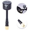 5.8Ghz High Gain Antenna, 3dBi RHCP Antenna for Racing Drone RC Compatible RP  SMA SMA for FPV Drone Enthusiasts (RP-SMA Inner Hole) view 4