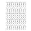 NOENNULL Ramp Crab Body Clips, 50 Pcs RC Clip Pins Accessories Body Clip Pin R Type for Car Clip Shell with Scale Remote Control 1 10 1 12 1 16 view 4