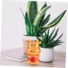 Abaodam 2pcs Jumbo Cartoon Bull Piggy Bank Bull Saving Pot Desktop Decor for Boys and Girls view 2
