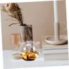 Abaodam Transparent Glass Bear Piggy Bank for Storage Creative Design for Boys and Girls Rooms for Home Decor and Saving Birthdays and Holidays view 2