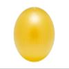 LEDRAPLASTIC Toy overball 23 cm yellow view 1
