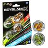 Bey Blade X Gale Wyvern 5-80GB and Tail Viper 3-80HN Dual Pack Set with 2 Right-Spinning Tops; Battling Top Toys for 8 Year Old Boys and Girls view 1