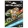 Bey Blade X Gale Wyvern 5-80GB and Tail Viper 3-80HN Dual Pack Set with 2 Right-Spinning Tops; Battling Top Toys for 8 Year Old Boys and Girls view 3